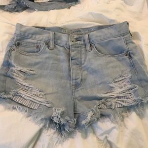 High rise America Eagle shorts